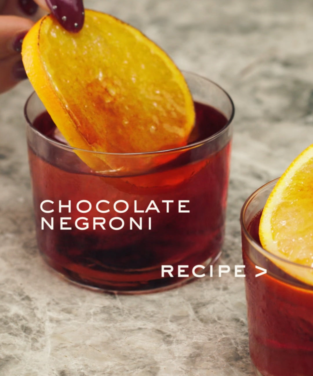 The chocolate Negroni